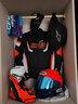Alpinestars Supertech R a星摩托車騎行靴賽道靴機(jī)車靴透氣比賽防摔騎行鞋靴 黑白紅熒光透氣款124 40 曬單實(shí)拍圖