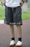 714street潮牌日系短褲男女夏季運動(dòng)褲五分褲寬松休閑褲工裝褲子 黑灰色 L 曬單實(shí)拍圖