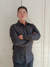 冰隱男士白色長(cháng)袖襯衫商務(wù)職業(yè)正裝免燙透氣薄款西裝長(cháng)袖襯衫男襯衣上 (2件)黑色+灰色 M [建議100-110斤內] 曬單實(shí)拍圖