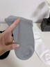 恒源祥襪子女生防臭中筒襪春夏季透氣白色百搭休閑襪松口純色 【中筒棉襪】2白色2淺灰2黑色 曬單實(shí)拍圖
