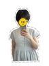 無(wú)印良品 MUJI IDEE 女式 平紋 無(wú)袖連衣裙 女裝裙子夏季 GAD13C4S 淺黃色 L (165/88A) 曬單實(shí)拍圖