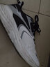 鴻星爾克運動(dòng)鞋男鞋秋冬款防潑水革面跑鞋緩震耐磨跑步鞋穿梭2.0 微晶白/循環(huán)灰 41 曬單實(shí)拍圖