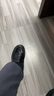 帕達(dá)索樂福鞋男士潮牌2025新款豆豆鞋商務(wù)休閑皮鞋一腳蹬懶人鞋百搭 黑色 41 曬單實(shí)拍圖