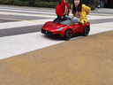 Geleeo兒童電動(dòng)車(chē)瑪莎拉蒂可坐大人雙人遙控玩具汽車(chē)親子車(chē)寶寶生日禮物 【烤漆黑】24V+腳剎+輕音電機 曬單實(shí)拍圖
