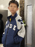 開米熊男童春裝套裝新款兒童運(yùn)動(dòng)服春秋款中大童洋氣時(shí)髦衣服衛(wèi)衣兩件套 黑色-AC 160 碼建議身高150cm左右 曬單實(shí)拍圖