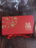 瑞士蓮 （lindt） 進口軟心夾心牛奶巧克力 婚慶喜糖成品2粒禮盒裝 婚禮雙喜糖盒 店家代包/成品盒裝25g 曬單實拍圖