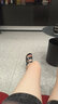 BIRKENSTOCK勃肯德國進(jìn)口大扣女款牛皮革涂油時尚Arizona雙扣拖鞋 黑色-窄版 1011075 37 曬單實拍圖