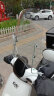 天南兄弟通用电动车挡风玻璃踏板摩托车电瓶车挡风玻璃挡风板挡风罩透明板 有机中号（包边3.3厚） 实拍图