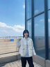艾柔丹羽絨服女款冬季新款小個(gè)子韓版輕薄小香風(fēng)氣質(zhì)保暖時(shí)尚顯瘦外套潮 卡其色 S（90-115斤） 曬單實(shí)拍圖