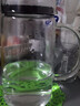 圓舍 密封涼茶壺涼壺冰箱冰水壺泡檸檬玻璃壺套裝涼水壺冷水杯開水瓶 1000毫升款 曬單實拍圖
