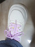 魅汾適配耐克aj空軍一號AJ運動(dòng)鞋扁鞋帶男彩色匡威1970s帆布鞋鞋繩女 淺紫色 (120cm) 曬單實(shí)拍圖
