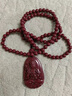 鳳御皇朱砂吊墜本命佛男女本命年項(xiàng)鏈原礦石龍年守護(hù)神高端禮物掛件 生肖【牛/虎】--虛空藏菩薩 曬單實(shí)拍圖