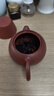 古悅堂 宜興原礦紫砂壺純手工名家茶壺功夫茶具套裝大紅袍西施壺 大號(hào)-210毫升 210ml 曬單實(shí)拍圖