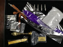 菲比羽墨 羽毛筆 復古蘸水筆簽字鋼筆天鵝毛歐式創(chuàng  )意文具套裝書(shū)法沾水筆火漆印章禮盒生日禮物感恩節 深紫 曬單實(shí)拍圖