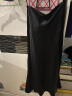 伊芙丽（eifini）高级感轻奢风气质精致下摆醋酸鱼尾裙女2024秋装新款半身裙 黑色 160/64A/M 晒单实拍图