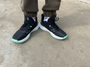 361°361度籃球鞋男鞋BIG3TEAM2.0秋冬季新款革網(wǎng)面透氣學(xué)生實(shí)戰訓練鞋 【革款】曜石黑/海波藍 41 曬單實(shí)拍圖