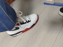 耐克（NIKE）官方艦店男鞋 新款運動(dòng)鞋AJ4兄弟款緩震籃球鞋休閑鞋子跑步鞋 100/AJ4兄弟款/黑白紅/主推款 40.5 曬單實(shí)拍圖