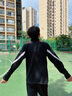 卡爾美（KELME）半拉鏈長(zhǎng)袖運(yùn)動(dòng)套頭衫男士跑步訓(xùn)練足球衛(wèi)衣 黑色 L 曬單實(shí)拍圖