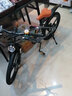 鳳凰兒童自行車(chē)鎂合金山地車(chē)學(xué)生變速輕便碟剎減震運動(dòng)款單車(chē) 路虎碟剎變速一體輪_武士灰 20寸 曬單實(shí)拍圖