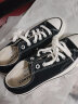 匡威（Converse）官方 1970S男女经典低帮帆布鞋黑色162058C 162058C/黑色 37/4.5 实拍图