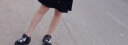 百慕倾臣 厚底洞洞鞋女增高夏季外穿DIY新款网红护士沙滩防滑松糕包头凉鞋 黑色【芝麻街】 36-37 正码 实拍图