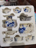 金灶（KAMJOVE） 功夫茶具套裝 茶具燒水壺一體全自動 茶盤茶海 茶道實木茶臺 搭配H10泡茶壺 陶瓷茶具 茶渣桶 曬單實拍圖
