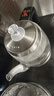 益茶福嵌入式巖板雙孔單孔配套水壺自動上水電熱水壺茶具茶臺燒水壺茶臺燒水壺一體桌燒水煮茶一體機 巖板嵌入式玻璃套裝 1L 曬單實拍圖