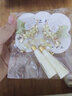卡米班漢服頭飾兒童古風(fēng)珍珠發(fā)夾小女孩古裝玉兔流蘇邊夾手工花朵發(fā)飾 沁嵐 發(fā)夾一對(J327) 曬單實(shí)拍圖