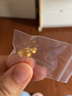 六桂福珠寶七夕禮物黃金耳飾在逃公主蝴蝶結(jié)3D硬足金耳釘女 SD0200057 1.40g 曬單實(shí)拍圖