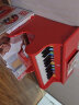 德国hape儿童钢琴木质机械钢琴玩具早教启智儿童音乐启蒙玩具小钢琴25键钢琴新年生日六一儿童节礼物 25键钢琴-红色E8466 晒单实拍图