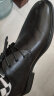 老人头（LAORENTOU）皮鞋男商务正装鞋头层牛皮系带透气耐磨防滑男鞋子 A30303 黑 40  实拍图