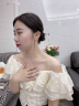 卡瑪倫（KAMALUN）三生有幸純銀發(fā)簪古風(fēng)頭飾高檔簪子送女友老婆生日七夕情人節(jié)禮物 銀杏葉子發(fā)簪翡翠流蘇款 曬單實(shí)拍圖
