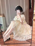 唐努烏（Tang Nu wu）洛麗塔裙子貓爪少女op學(xué)生Lolita優(yōu)雅連衣裙小公主裙子正禮物 玻璃樂(lè)園 M【90-115斤】 曬單實(shí)拍圖