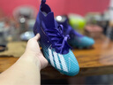 FEELACES梅西足球鞋男AG長(cháng)釘夏季透氣網(wǎng)無(wú)縫拼接兒童人草球鞋比賽訓練鞋 AK47月紫長(cháng)釘 40 曬單實(shí)拍圖