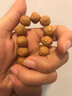 魅祥 精選尼泊爾帶角惡魔天使鳳眼菩提子原子手串手持108顆念珠 14mm18顆單圈 曬單實(shí)拍圖