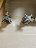 科勒（KOHLER）止水角閥黃銅水龍頭冷熱角閥配件 R12066T-CP R12066T-3-CP（兩只裝） 4分出水 曬單實(shí)拍圖