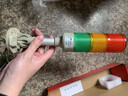 開圖 三色警示燈 多層機(jī)床信號(hào)燈報(bào)警器蜂鳴指示燈警報(bào)燈常閃常亮一體 三色無蜂鳴常亮常閃可調(diào)220V 曬單實(shí)拍圖