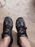 奇策網(wǎng)布鞋男士夏季透氣休閑網(wǎng)鞋速干戶(hù)外涉水涼鞋鏤空一腳蹬溯溪鞋潮 9321-灰色 42 曬單實(shí)拍圖