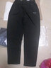 西域駱駝（VANCAMEL）休閑褲男四季彈力寬松直筒潮流運動(dòng)長(cháng)褲子 黑色【常規款】 L  曬單實(shí)拍圖