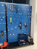 天禎 工具架掛板車間維修工具架子掛鉤方孔工具墻架工廠多功能置物架 單面3層3塊板【96cm】 曬單實拍圖