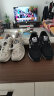 NEW BALANCE NB 官方休闲鞋男鞋女鞋时尚百搭舒适户外运动鞋997H系列 CM997HCC黑色 36 (脚长22cm) 实拍图