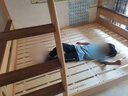 LINSY KIDS兒童床高低子母床上下鋪床雙層床 高低床(不含床墊）1.5m*1.9m 曬單實拍圖