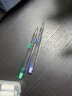派通（Pentel）0.5mm侧按式活动铅笔 学生绘画自动铅笔带橡皮PD105T 蓝色 实拍图