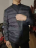 度凡尼斯高中生羽绒服男内胆加绒加厚上衣冬季短款内穿保暖绒小外套 DH1015黑色-加绒 XL 晒单实拍图