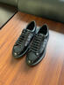 諾貝達（ROBERTA DI CAMERINO）2025春夏季新款高級感商務(wù)休閑皮鞋男士真皮舒適厚底輕奢低幫鞋 黑色 DDE77024A 39 （歐美尺碼 偏大一碼） 曬單實(shí)拍圖