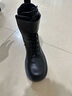 CHARLES&KEITH英倫風(fēng)機車靴系帶馬丁靴子女靴七夕禮物CK1-90900123 Black黑色 37 曬單實拍圖