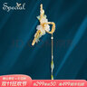 special發(fā)夾歐美清新花朵發(fā)卡流蘇發(fā)飾手工防滑抓夾 米白 橄欖綠歐美森系 抓夾 曬單實(shí)拍圖