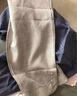 俞兆林（YUZHAOLIN）新款媽媽洋氣純棉短袖T恤中年女裝夏裝中老年夏季棉麻上衣服套裝 灰紫色上衣 3XL (推薦120斤-130斤) 曬單實(shí)拍圖
