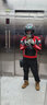 Alpinestars T-GP a星夏季摩托車(chē)騎行服網(wǎng)眼防摔摩托服機車(chē)服男 亮紅黑白 M 曬單實(shí)拍圖