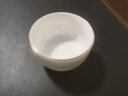 PGY功夫茶杯6只裝厚胎不燙手羊脂玉白瓷品茗杯陶瓷杯茶具帶杯架茶杯 扳指杯金福+竹排杯架 6只 曬單實拍圖